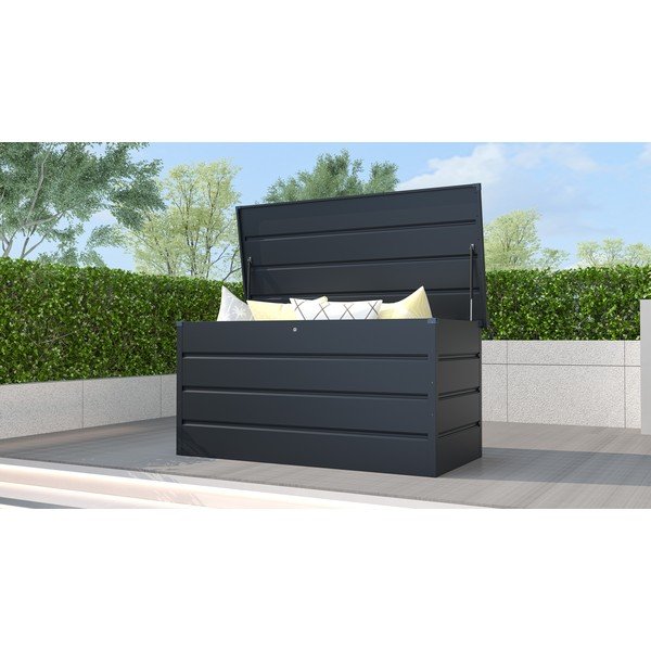 Cutie de depozitare pentru grădină gri antracit Max F – Rojaplast-image-2