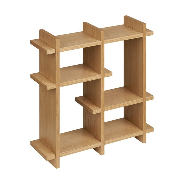 Raft în culoare naturală etajat cu aspect de lemn de stejar 40 cm Olsberg – House Nordic-image-3