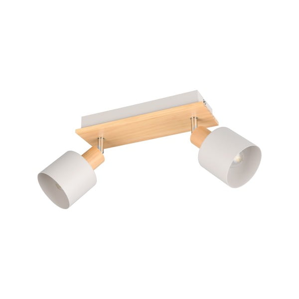 Spot alb/în culoare naturală ø 9 cm Shanti – Trio