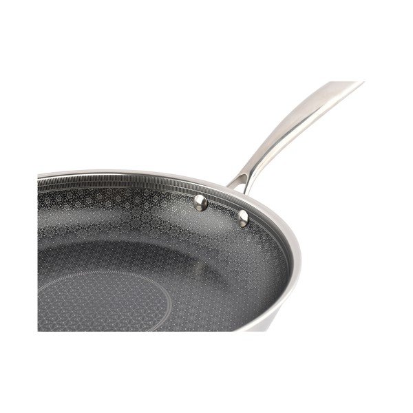 Tigaie cu suprafață antiaderentă din oțel inoxidabil ø 29,5 cm Fusion – BonBistro-image-2