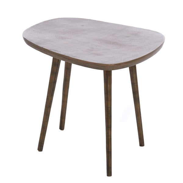 Măsuță auxiliară din metal 32x48 cm Puno – Light & Living