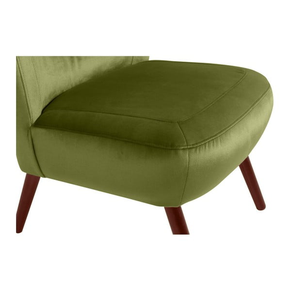 Fotoliu Max Winzer Sari Velvet, verde-image-3