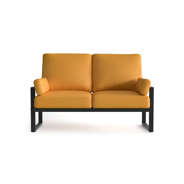 Canapea cu 2 locuri pentru exterior Marie Claire Home Angie, galben
