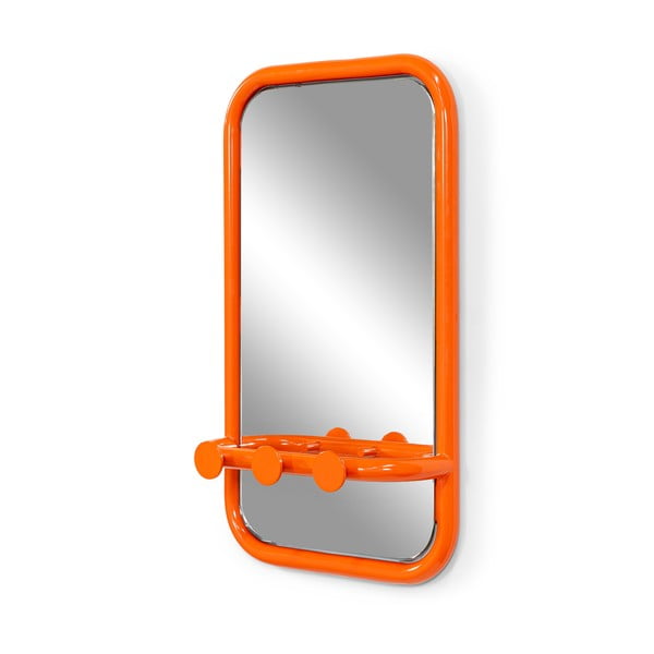 Panou de agățat diverse portocaliu din metal 35x60x11 cm Retro – Spinder Design-image-2