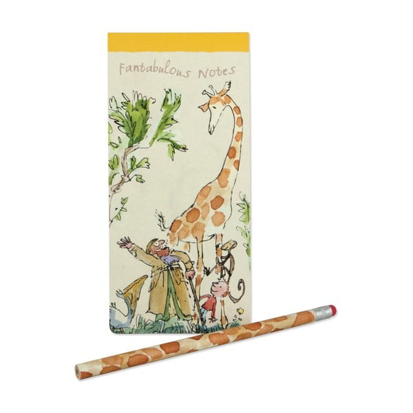 Creion și set notițe Roald Dahl by Portico Designs