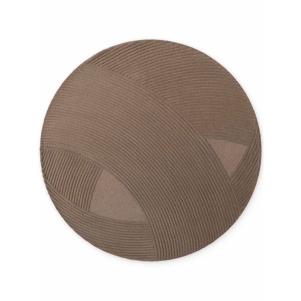 Covor maro rotund din lână ø 200 cm Kensington Victoria – Ted Baker