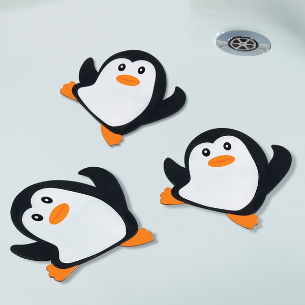 Covorașe antiderapante pentru copii pentru cadă 5 buc. 11x12 cm Pingy – Spirella-image-1