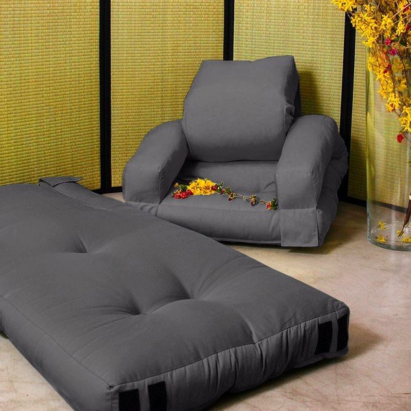 Fotoliu pentru copii Karup Baby Hippo Gray-image-3