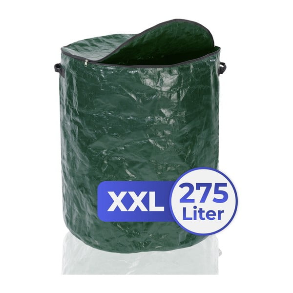 Recipient pentru deșeuri compostabile verde închis 275 l – Maximex-image-4