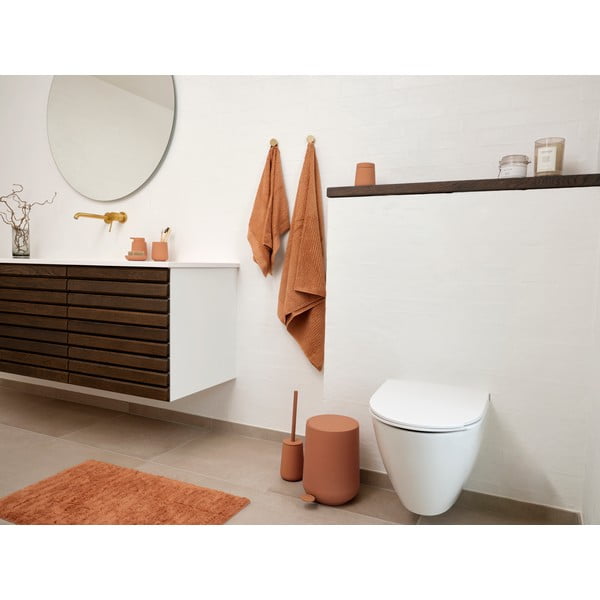 Dozator de săpun lichid portocaliu din gresie ceramică 250 ml Nova One – Zone-image-2