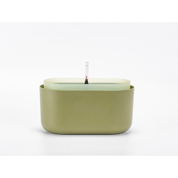 Ghiveci cu auto-udare Plastia Tolita, verde-image-2