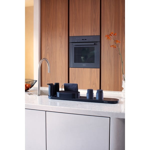 Suport pentru accesorii de spălat gri din plastic SinkStyle – Brabantia-image-1