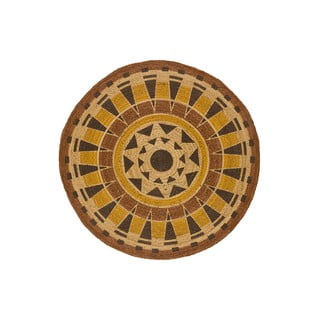 Covor rotund portocaliu ø 90 cm Tonga - Universal