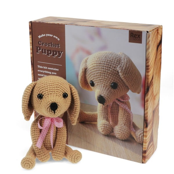 Set creativ DIY Crochet Puppy – Rex London