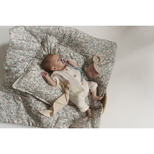 Set pentru pătuț bej 100x80 cm Apricot – Malomi Kids-image-1