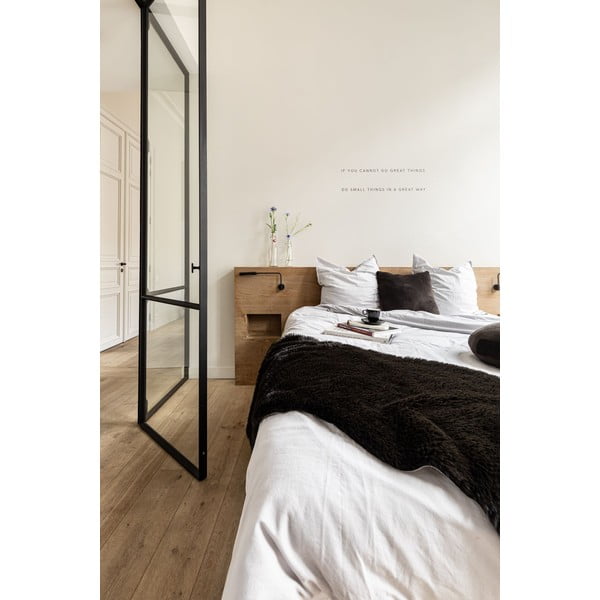 Blană de oaie artificială Tiseco Home Studio Lambskin, 60 x 180 cm, negru-image-1