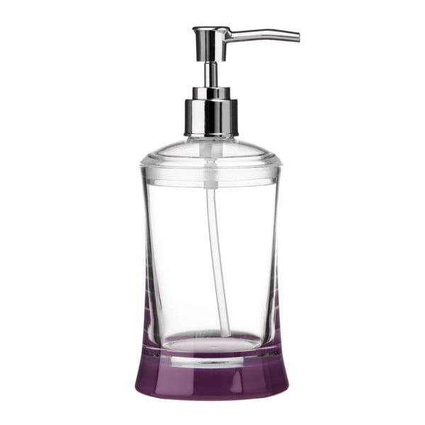 Dozator pentru săpun lichid/cremă Premier Housewares Clear Purple