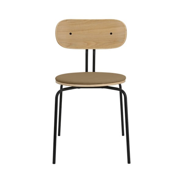 Scaun de dining negru/maro deschis Curious – UMAGE-image-2