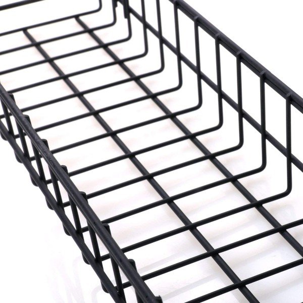 Coș auxiliar pentru avizier Reminder, lungime 40 cm, negru-image-4