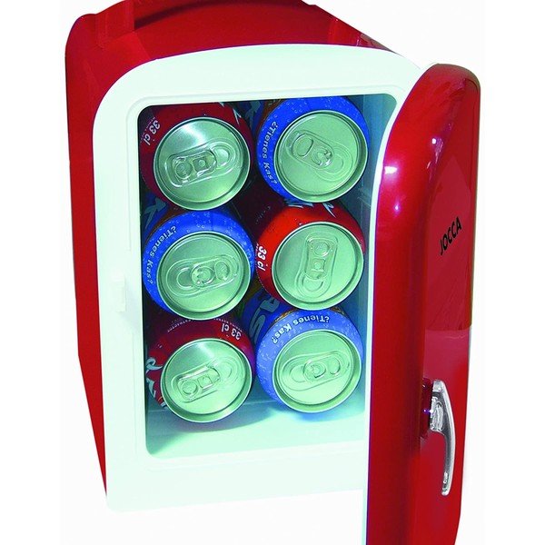 Mini Frigider portabil JOCCA Mini, roșu-image-2