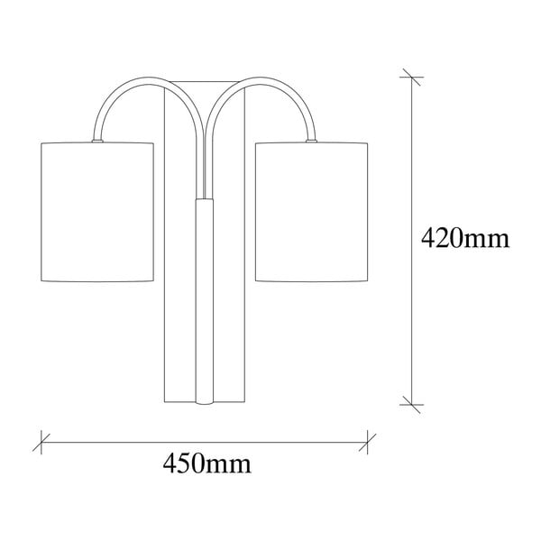Aplică metalică Opviq lights Aristo, negru-image-3