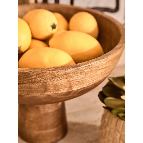 Bol în culoare naturală din lemn ø 27 cm Kara – Premier Housewares-image-1