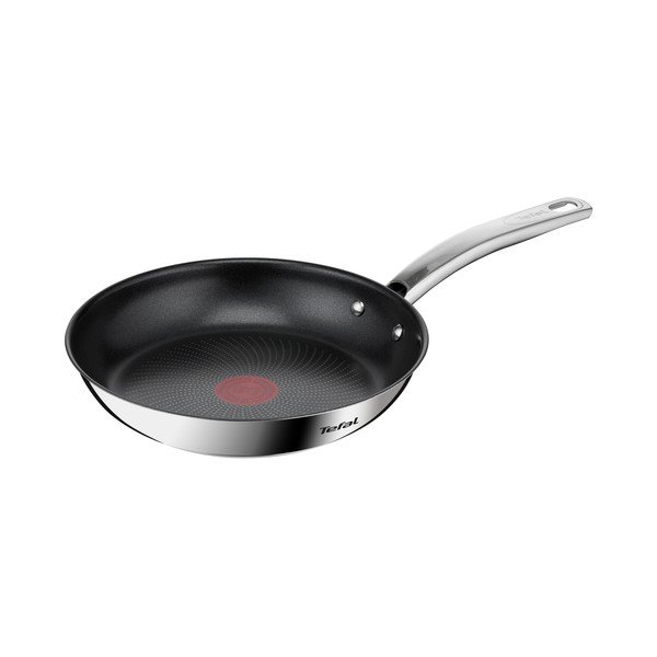 Tigaie cu suprafață antiaderentă din oțel inoxidabil ø 24 cm Intuition B8170444 – Tefal