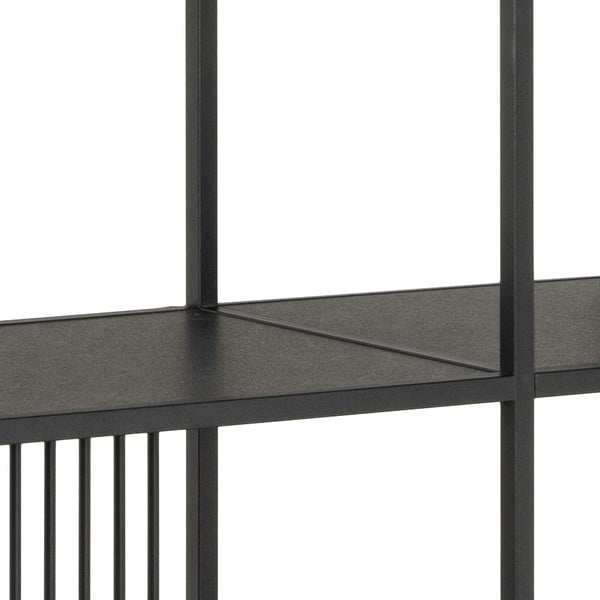 Bibliotecă neagră 120x185x35 cm Strington – Actona-image-4