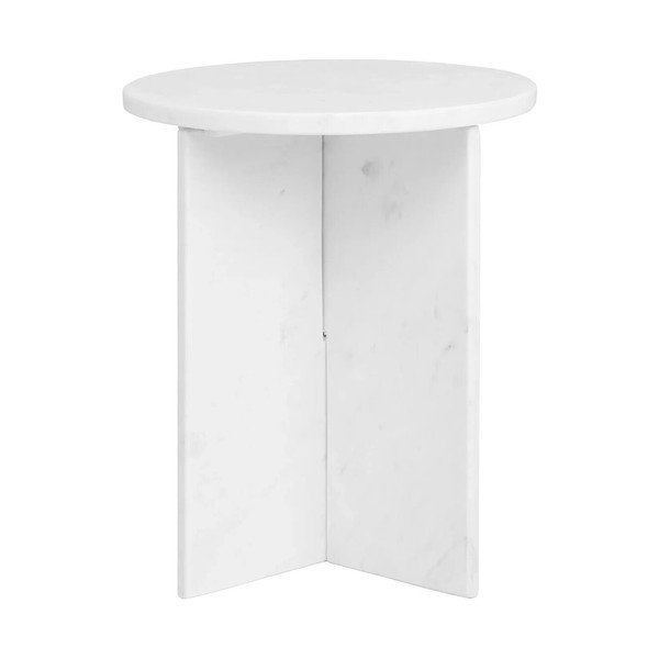 Măsuță auxiliară rotundă din marmură ø 40 cm Savio – Premier Housewares