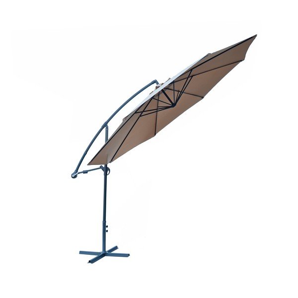 Umbrelă de soare bej ø 350 cm - Rojaplast-image-3