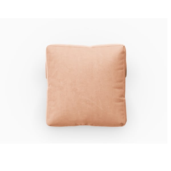 Pernă pentru canapea modulară roz cu tapițerie din catifea Rome Velvet - Cosmopolitan Design-image-1