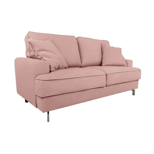 Canapea cu 2 locuri Kooko Home Rumba, roz -image-2