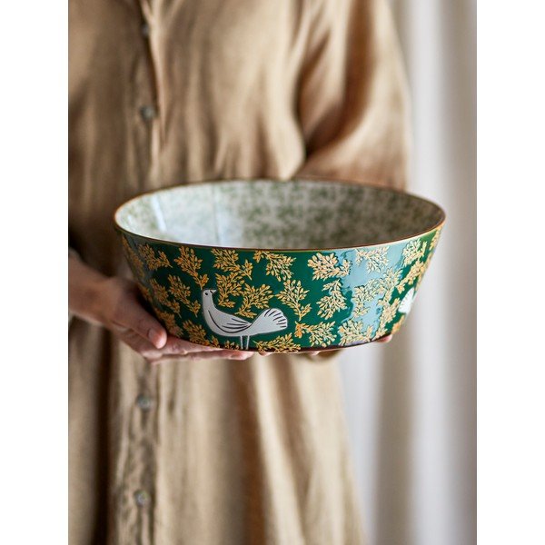 Bol verde din ceramică ø 28 cm Hezha – Bloomingville-image-2