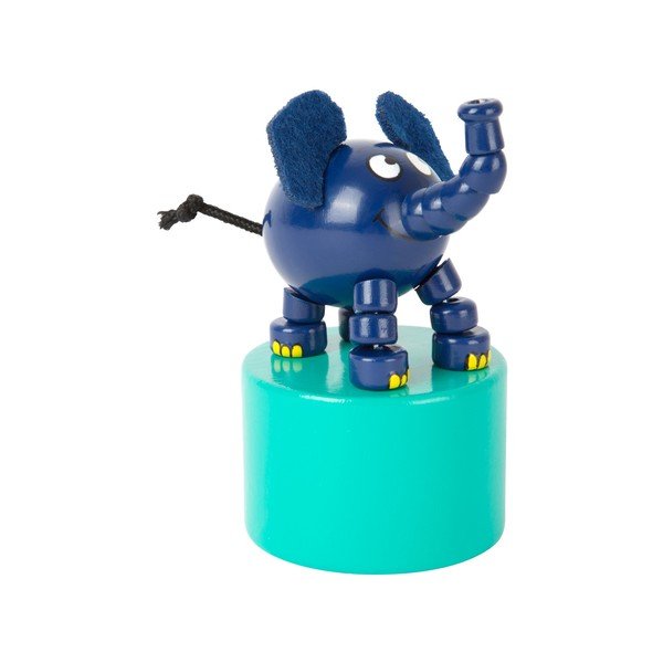 Elefant din lemn cu suport Legler Die Maus