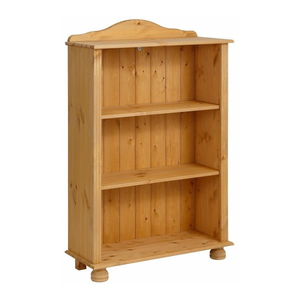 Bibliotecă în culoare naturală din lemn de pin 77x116 cm Ella – Støraa