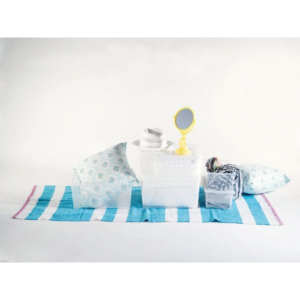 Cutie de depozitare din plastic cu capac 40x34x17 cm – Curver-image-1