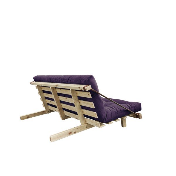 Canapea extensibilă Karup Jump Natural/Purple-image-3