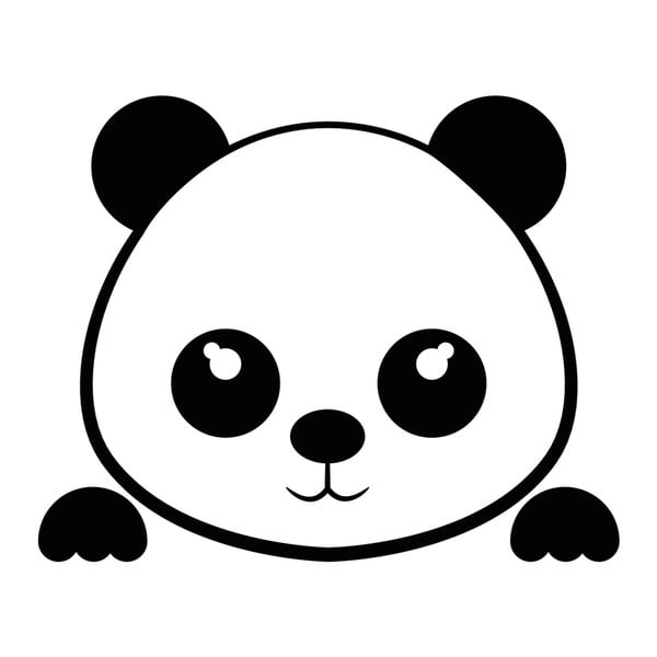 Autocolant Ambiance Panda Plug-image-1