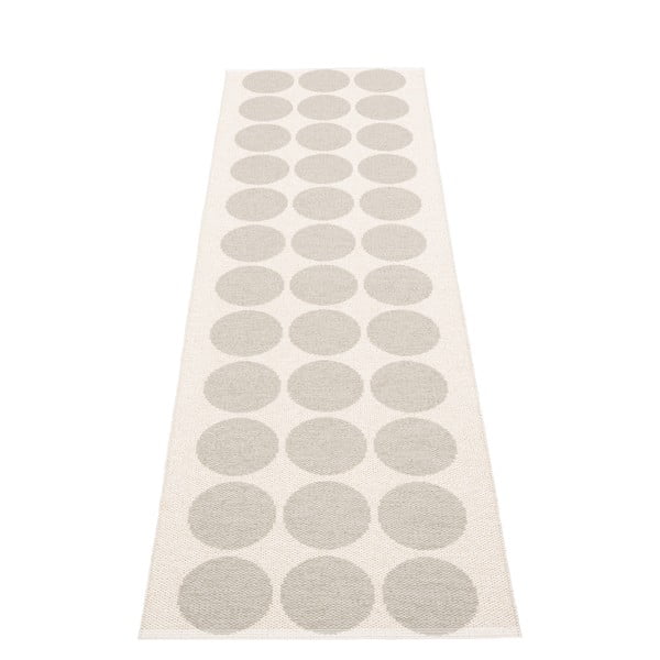 Covor tip traversă pentru interior și exterior bej/crem 70x240 cm Hugo Linen Vanilla – Pappelina-image-2