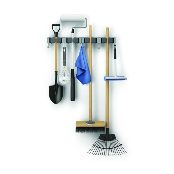 Suporturi de perete pentru mătură și mop 2 buc. - Metaltex-image-2