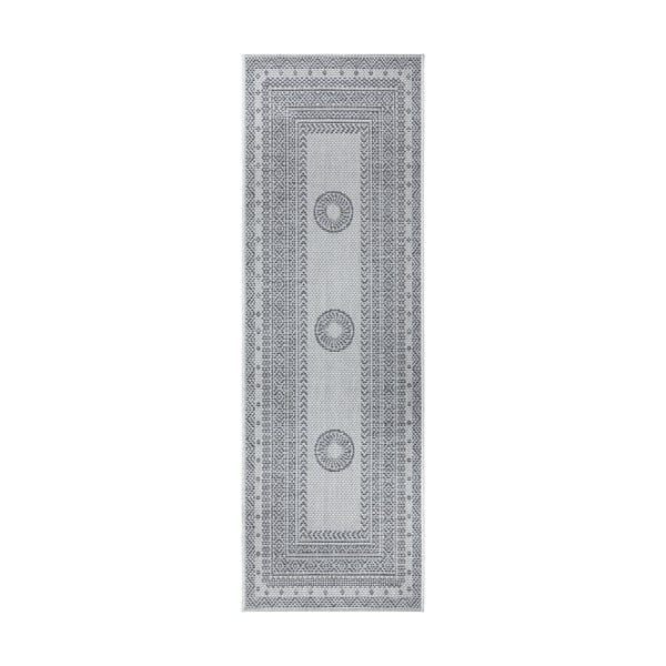 Covor adecvat pentru exterior NORTHRUGS Elegant, 70 x 300 cm, gri - bej