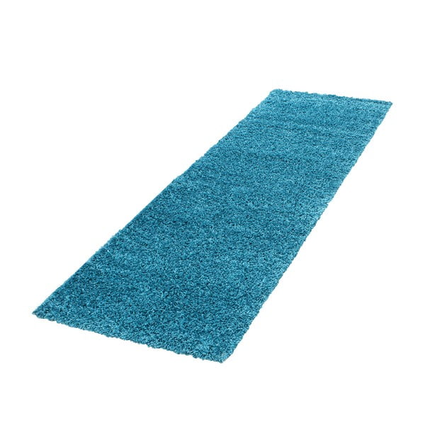 Covor tip traversă turcoaz 80x250 cm Life – Ayyildiz Carpets