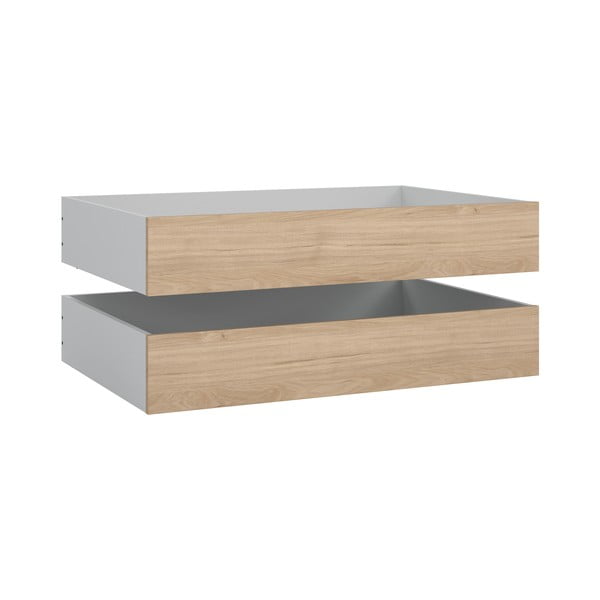 Sertare sub pat în culoare naturală 2 buc. Naia – Tvilum