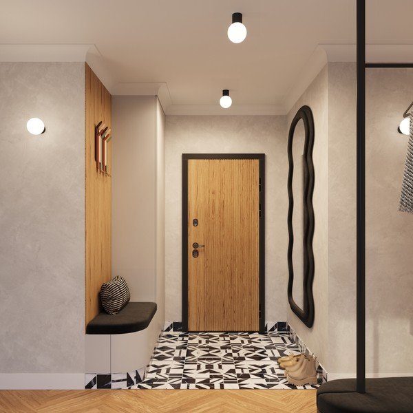 Plafonieră neagră cu abajur din sticlă ø 12 cm Orbital – Sollux-image-2