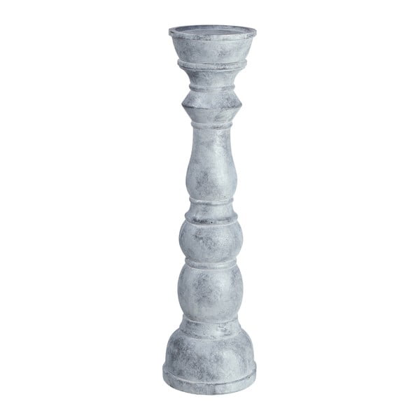 Sfeșnic ceramic Tradition, înălțime 81 cm, gri
