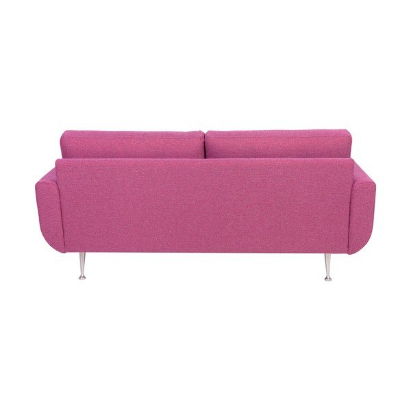 Canapea cu 3 locuri Scandic Fly, roz - violet-image-3