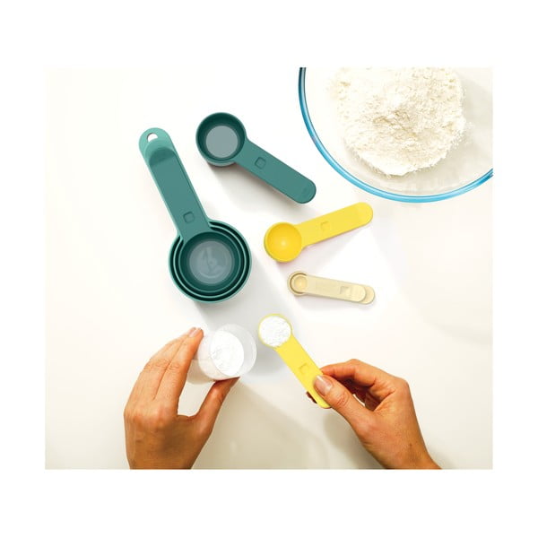 Set 8 cupe pentru bucătărie Joseph Joseph Nest Measure Opal-image-3