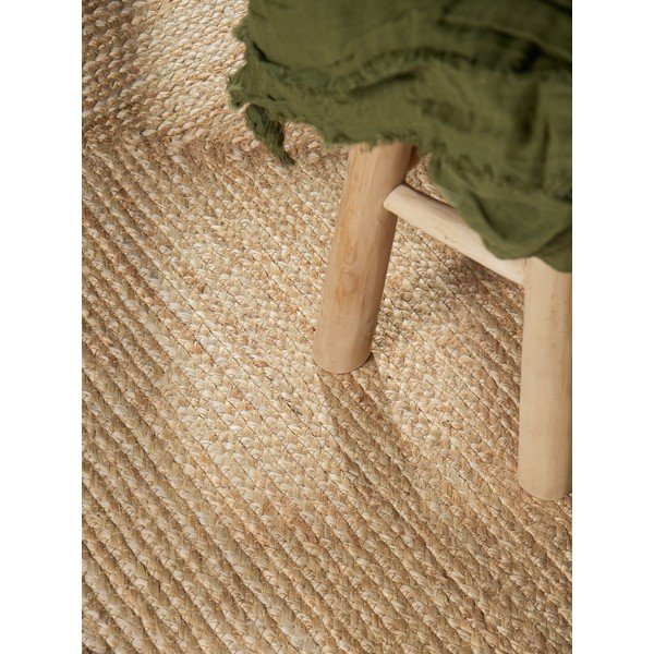 Covor crem/în culoare naturală reversibil/țesut manual din iută 80x150 cm Looma – Hanse Home-image-3