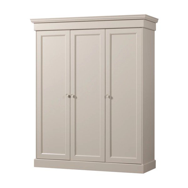 Șifonier grej din lemn de pin 171x212x63 cm Olivia – WOOOD