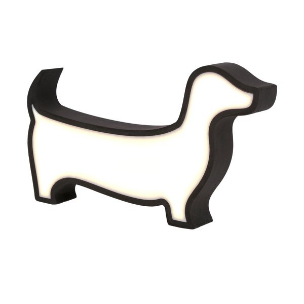 Veioză pentru copii neagră Dog – Candellux Lighting-image-2
